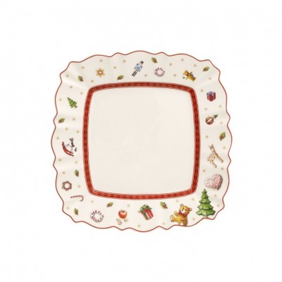 Square salad plate