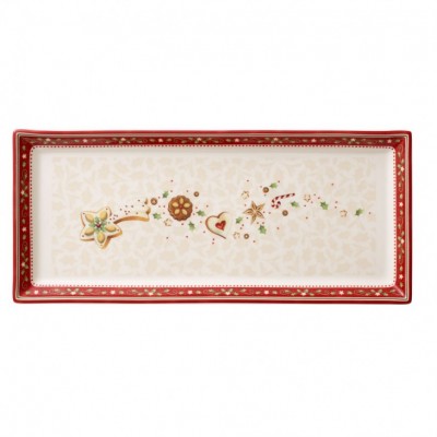 Cake plate rectangular