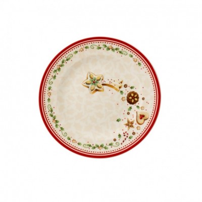 Salad plate, falling star