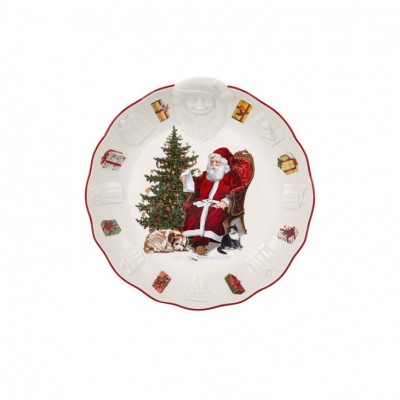 Bowl with Santa relief,...