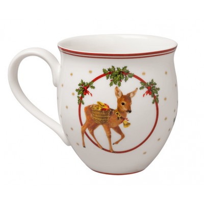Mug, Santa and deer