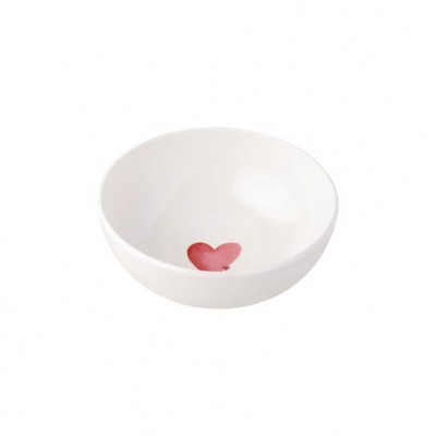 With Love cereal bowl...